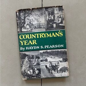 1949 Countryman's Year New England Season Nature Traditions Book Club Edition DJ